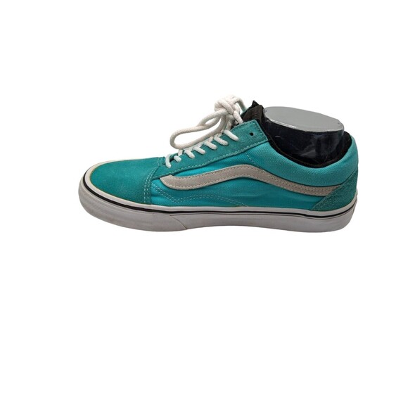 Women's Size 10, Men's Size 8.5 VANS Ward Canvas Lo Sneakers Blue Unisex EUC - Picture 7 of 16